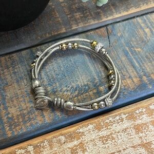 Fossil Two-Tone Silver and Gold Bracelet